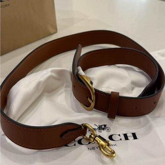 NEW Coach Tabby Shoulder Bag 26 - Brass/Pecan - Picture 9 of 14